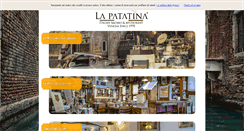 Desktop Screenshot of lapatatina.it